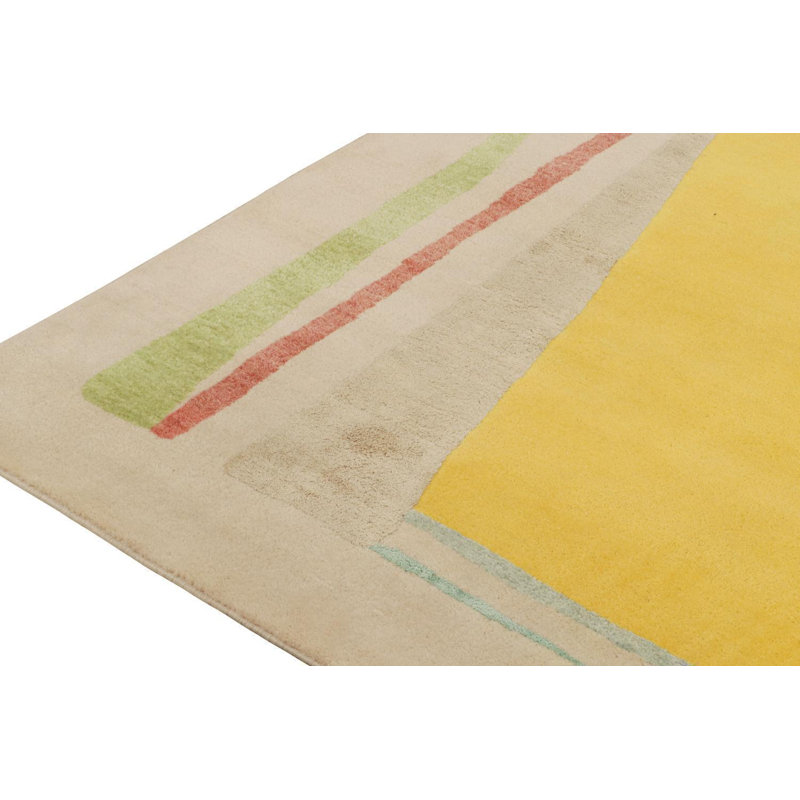 One-of-a-Kind 6'3" Hand Knotted Area Rug