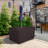 Outdoor Square Dining Table & Chair Set Cover with Umbrella Hole, Heavy Duty Multipurpose Waterproof Outdoor Furniture Cover-282971602-282971593