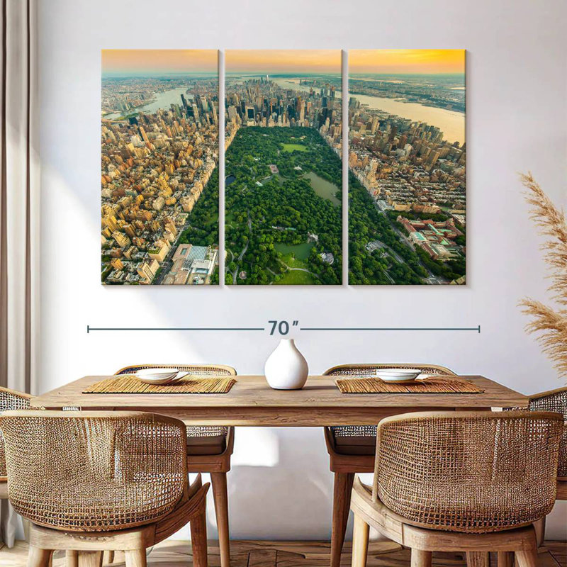 Rorry Central Park Summer Day, 42" H x 65" W