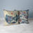 Mountain Stream Harmony  Square Throw Pillow-106879479
