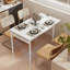 Dining Table Extendable Metal Base Dining Table
