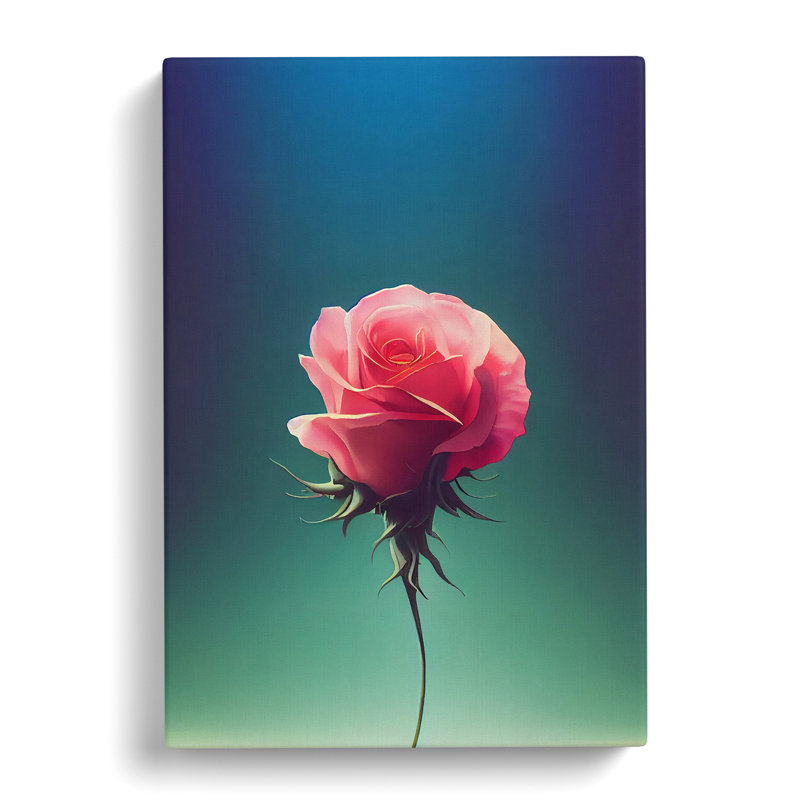 Rose Traditional Vol.4 - Wrapped Canvas Print, 76cm H x 50cm W x 3cm D