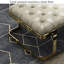 Banc rembourré en cuir-100035448