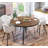 Eydis Round Metal Base Dining Table-642453358