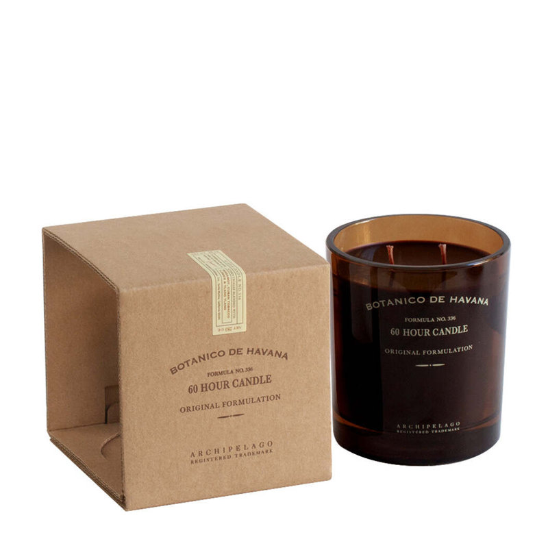 Botanico De Havana Glass Boxed Candle