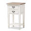 Table de chevet 2 tiroirs Bitsy
