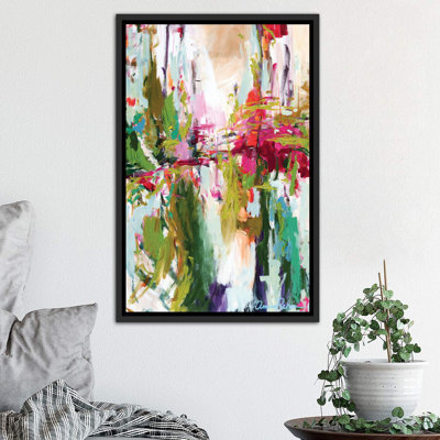 " Point Of Attraction " by Amira Rahim Painting Print