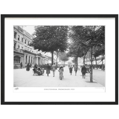 Cheltenham, Promenade 1923 by Francis Frith - Single Picture Frame Print