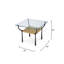 Glass End Table