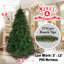 Arbre de noël artificiel pin vert 52 po avec support en métal