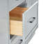 Meuble-lavabo ovale double 61 po avec comptoir en quartz pur Ariel Kellie