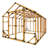 E-Z Frame 10X16 DIY Storage Shed Kit-111566304