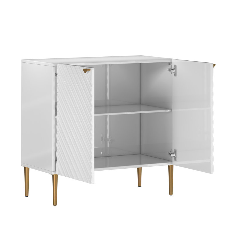 Newmark Accent Cabinet, White