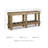 Dente 64'' Solid Wood Console Table
