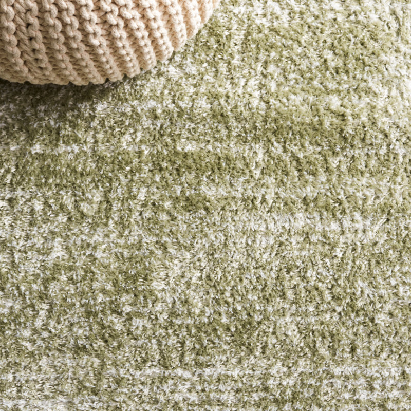 Shag Performance Abstract Rug, Rectangle 3' x 5'