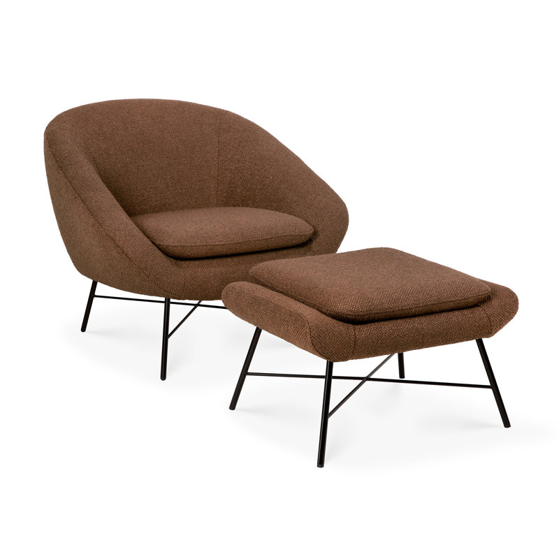 Barrow Ottoman, Brown