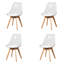 Huron Solid Wood Dining Chair-1438355173