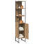  Bathroom Cabinet 33 X 33 X 185.5 Cm Engineered Wood-883598505