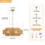 Luebbert 4 - Light Dimmable Drum Chandelier-69906408