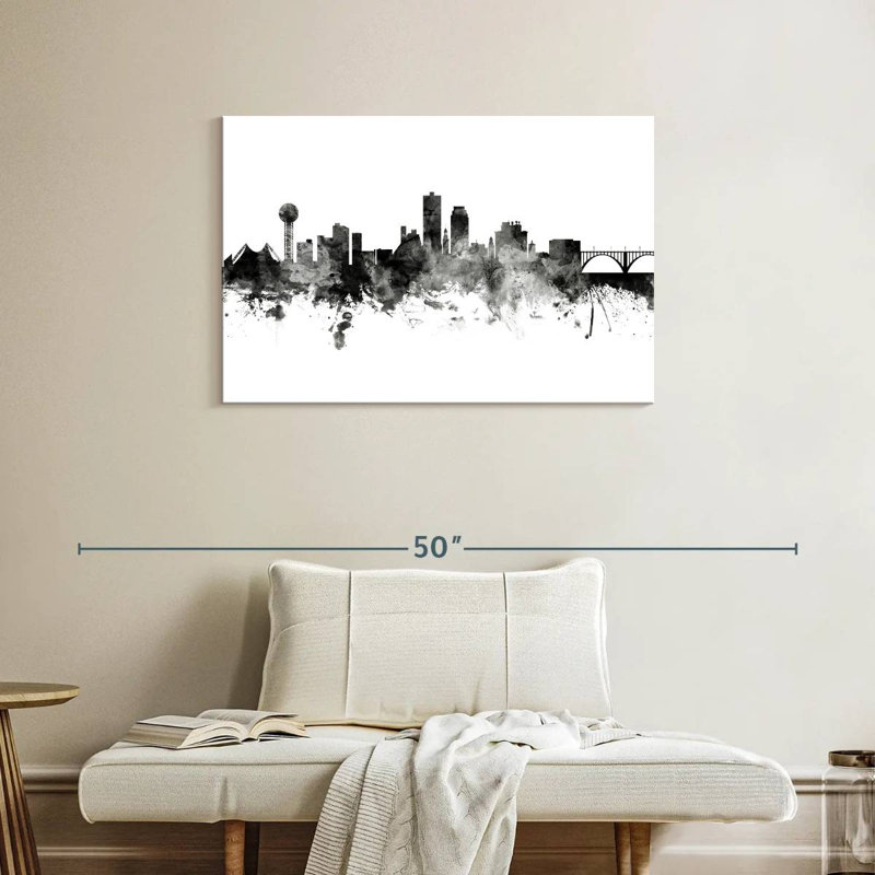 Nicci Knoxville, Tennessee Skyline II, H 24 po x l 36 po