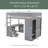 Glendoris Kids Loft Bed with Drawers-1406263616-1406263619