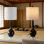Ensemble de lampes de table à DEL de 25 pouces avec design en forme de goutte de cristal, finition bronze huilé et abat-jour en lin pour le salon, la chambre à coucher et le bureau