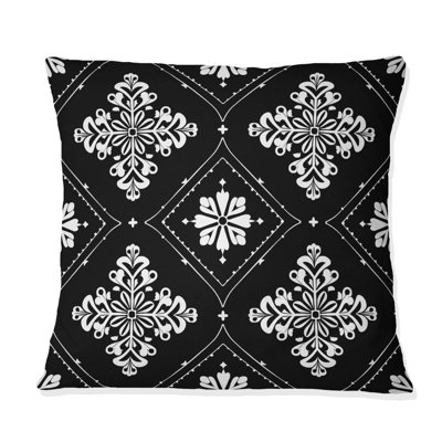Coussin White White Diamond III - Traditional