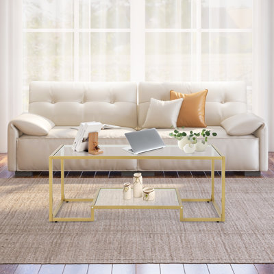 Euramo Frame Coffee Table with Storage