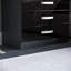 Arkadij 5 - Drawer High Gloss Chest of Drawers, Anti Bowing Bedroom Storage Cabinet-1908824388