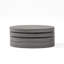 TABLE BASSE MODERNE ROTATIF - Noir mat