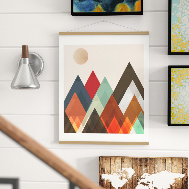 Pepper Moon par Brian Buckley, reproduction d'impression sur bois, H 14 po x l 11 po x P 0,01 po, Affiche