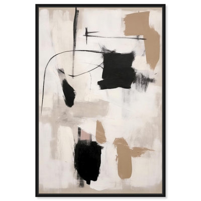 "Strings in Abstraction", art mural abstrait sur toile par Art Remedy