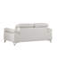 Causeuse en cuir italien Global United
