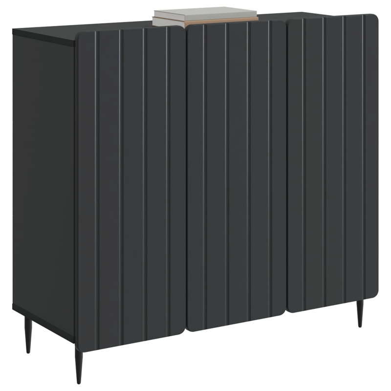 89cm Sideboard, Black