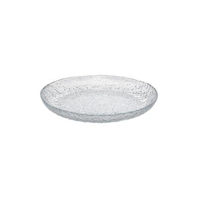 Brisa Glass Salad Plates, Clear