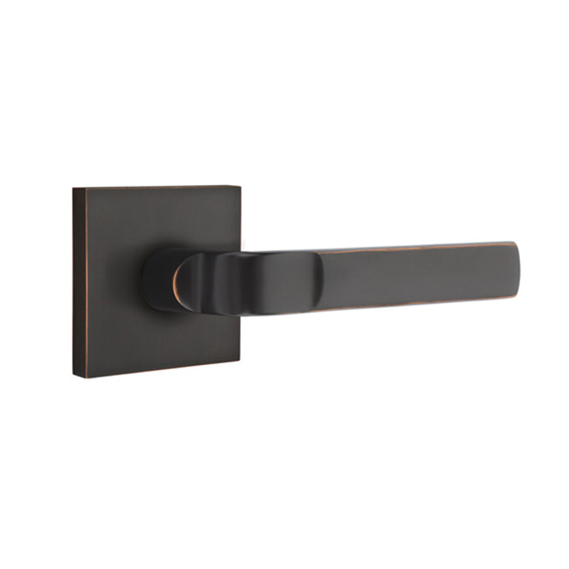 Aston Double Dummy Door Lever, Right, Oil Rubbed Bronze
