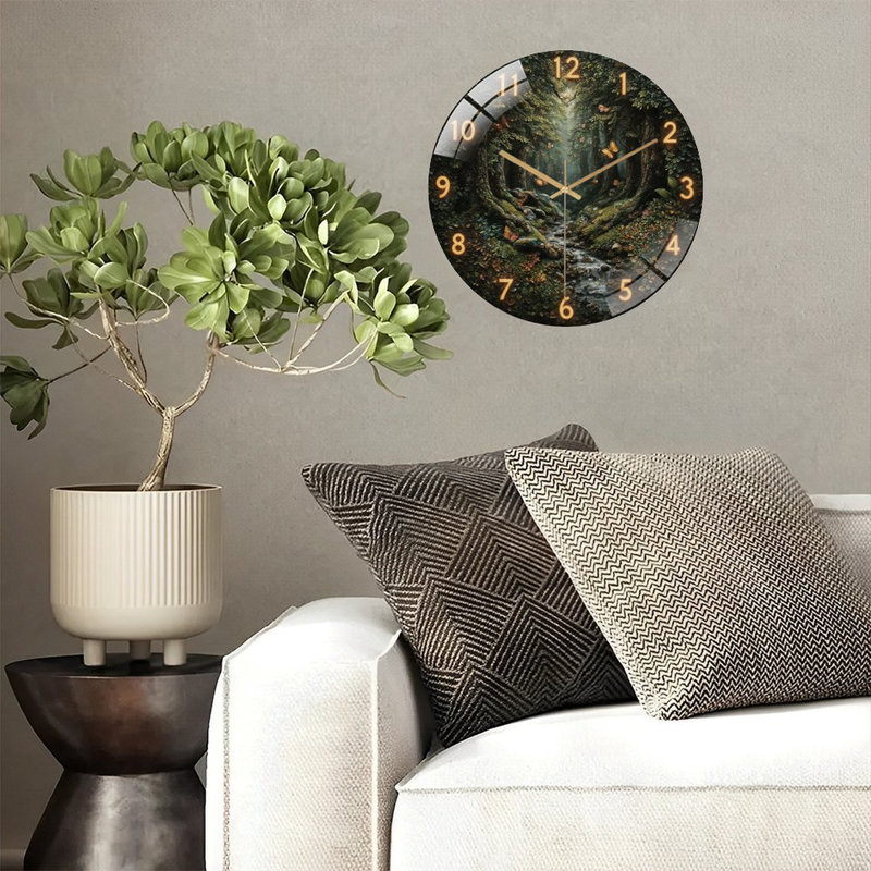 Horloge murale 12 po