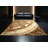Soft Plush Ehlers Sleigh With Reindeer Classic Damask Area Rug in Beige – Beige Binding-294254094