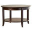 Table basse ronde en bois massif Wilfrid