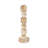 Glass and Crystal Taper Holder or Pillar Holder in Glam Modern Style with Geometric Design and Sleek Contemporary Silhouette for Elegant Display and Stylish Accent Decor-1114181813