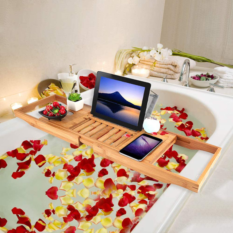 Pudsey Bamboo Bath Caddy