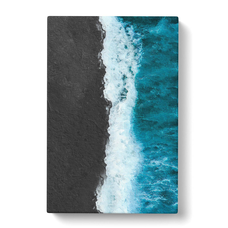 Australian Seascape View - Wrapped Canvas Painting, 60cm H x 40cm W x 3cm D