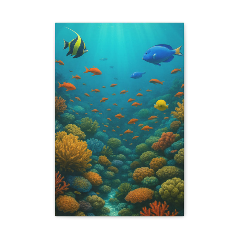 Apel Single Picture Frame Print on Canvas, 45.72 cm H x 30.48 cm W