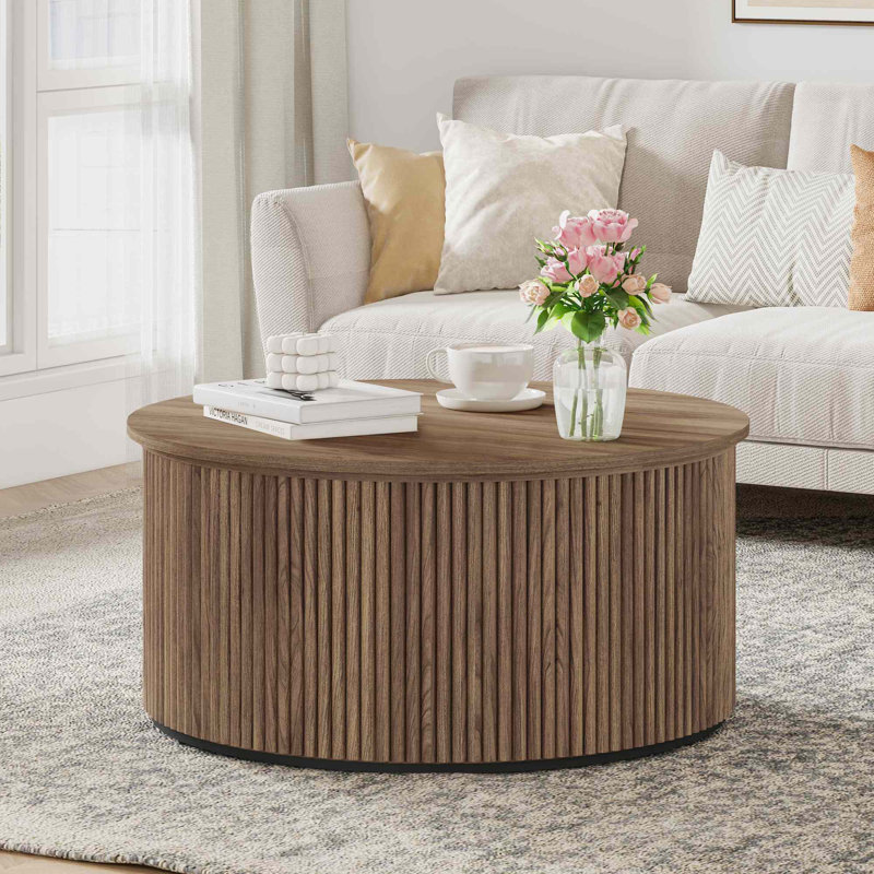 Table basse Guinna, Noyer