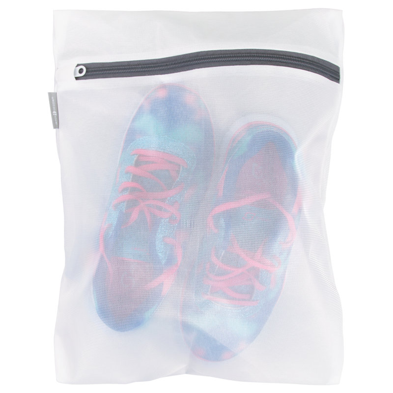 Medium Mesh Laundry Bag for Delicates - Garment Washing Bag with Zipper for Knits, Wools, Hosiery, and Sweaters