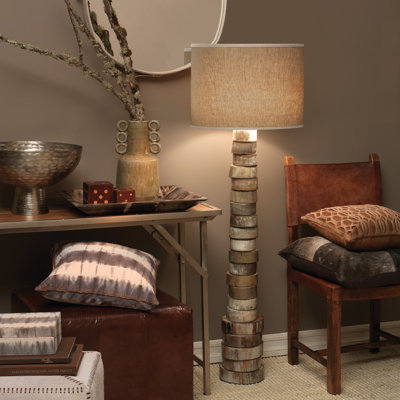 Lampe sur pied empilée 60 po