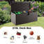 17 Stories Osby 127cm W 97L Deck Box in Brown