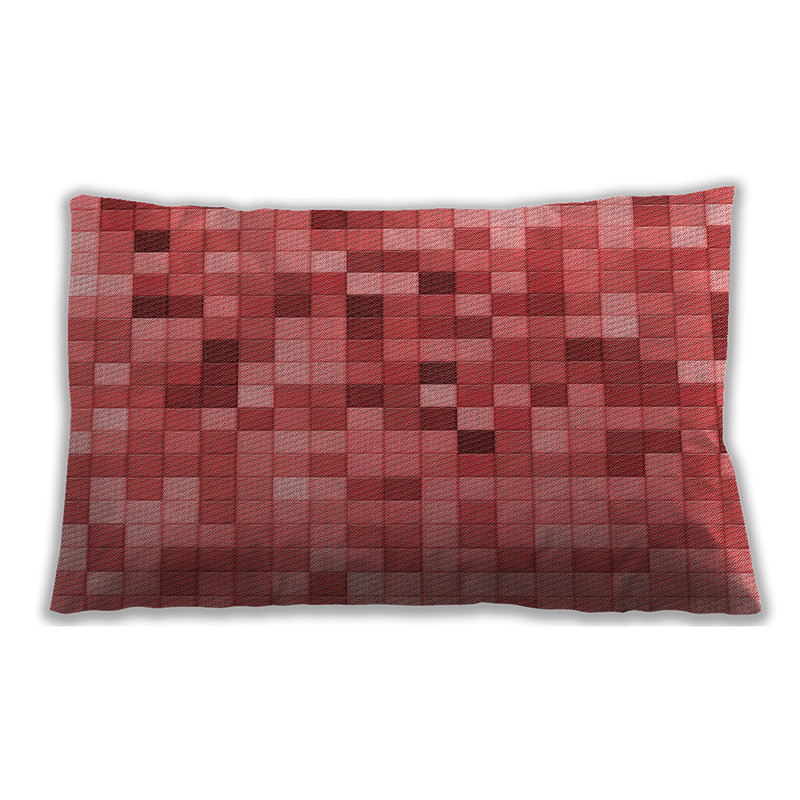 Coussin 99, Synthétique, Rouge