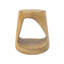 Superbe table d'appoint creuse MGO avec texture semblable au bois et attrait naturel-1725658693
