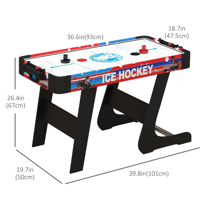 39.8'' L Multi Game Table